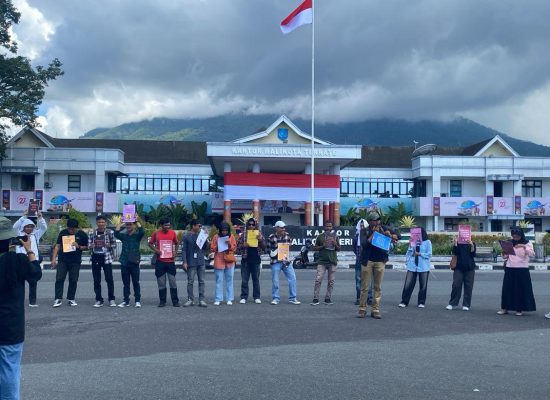 Solidaritas Pers di Ternate Sampaikan Tujuh Pernyataan Sikap di May Day 2026