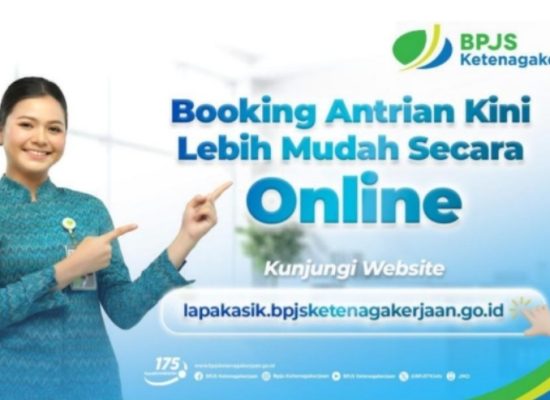 BPJS Ketenagakerjaan Permudah Layanan Klaim Lewat Antrean Online Lapak Asik