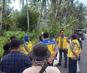 Plt Kepala BPJN Malut, Abdul Hamid Payapo Tinjau Lokasi Pekerjaan Infrastruktur