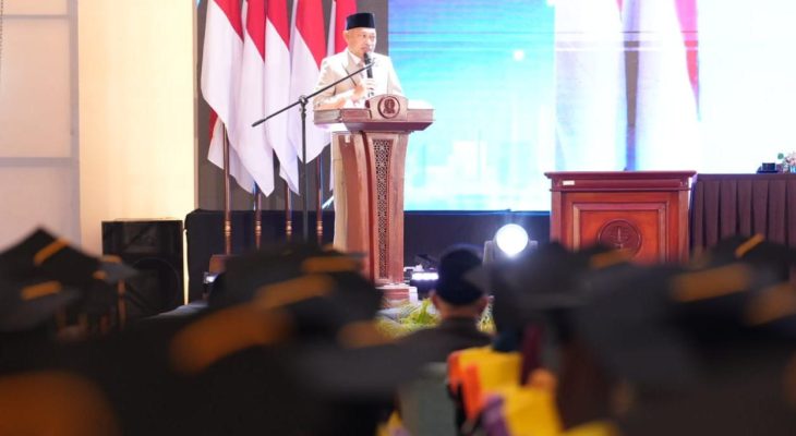 320 Lulusan Universitas Terbuka Ternate Diwisuda, Wagub Soroti Pentingnya UU Kepulauan