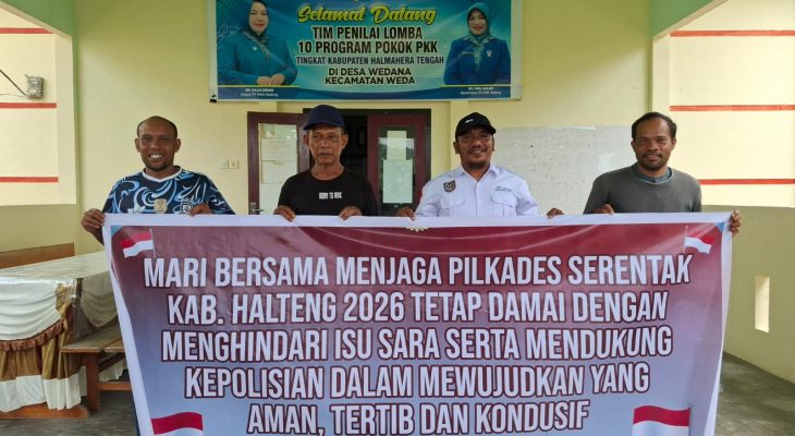 Sambut Pilkades 2026, APDESI Halmahera Tengah Ajak Warga Jaga Kamtibmas