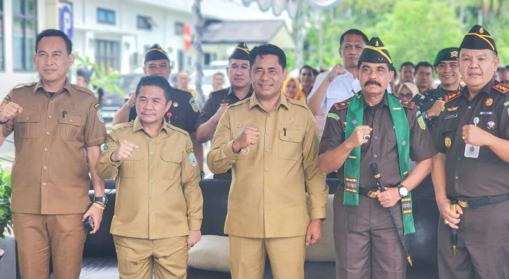 Kajati Maluku Utara Kunjungi Haltim, Bupati: Komitmen Perkuat Sinergi Pembangunan Daerah