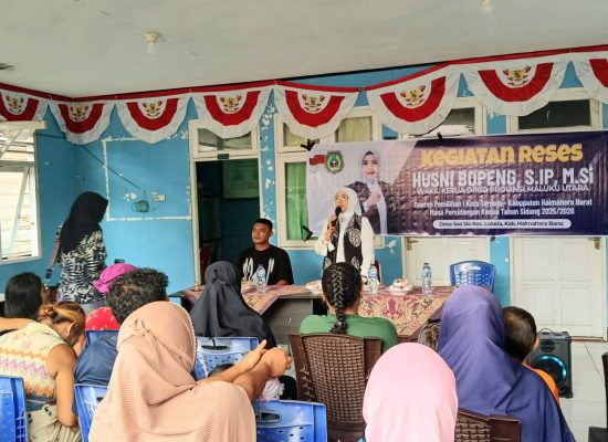 Wakil Ketua DPRD Maluku Utara Serap Aspirasi Warga di Halmahera Barat