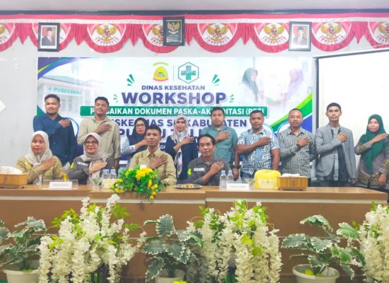 Dinas Kesehatan Taliabu Gelar Workshop PPS