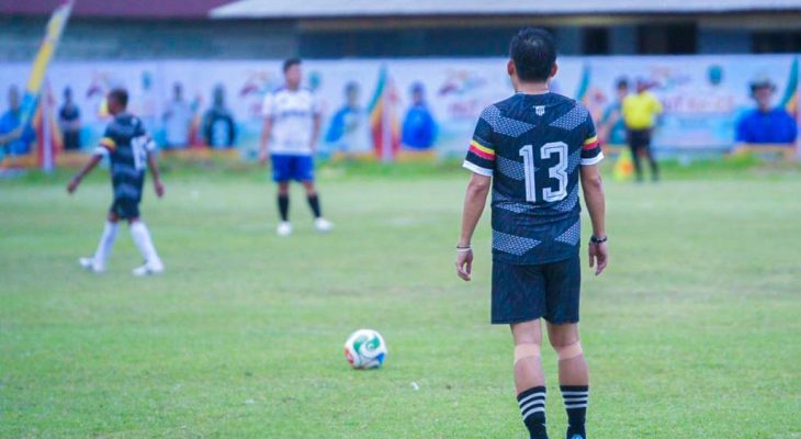 Tampil Gemilang, Pemkab Haltim Gilas DPRD 4-0 di Laga Eksebisi HUT Kabupaten ke-23