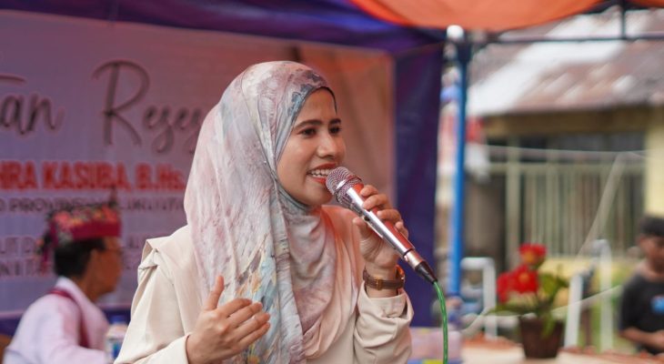 Reses di Desa Doitia, Nazla Dorong Generasi Muda Kuliah di Fakultas Perikanan dan Pertanian