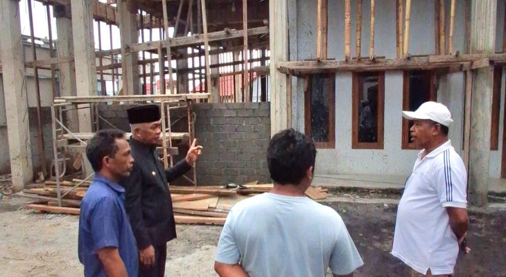 Nasri On The Spot ke Masjid Arrahman, Siap Bantu Konstruksi Atap