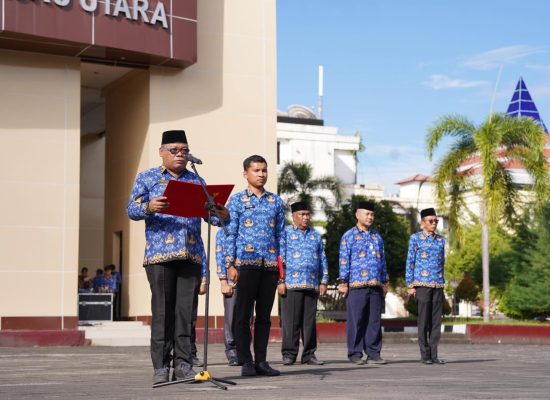 Sekprov Maluku Utara Pimpin Upacara Harkitnas Ke 118 di Sofifi 