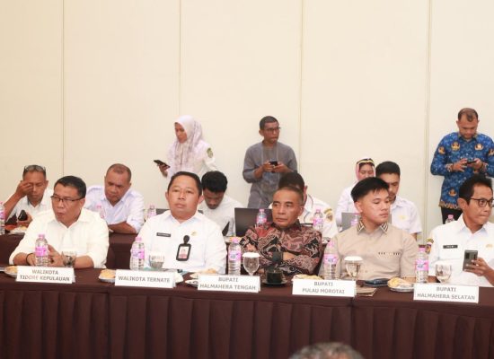 Sekda Ternate Hadiri Rakor Pemenuhan Data Program Strategis Nasional