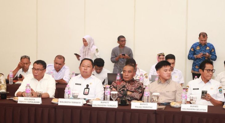 Sekda Ternate Hadiri Rakor Pemenuhan Data Program Strategis Nasional