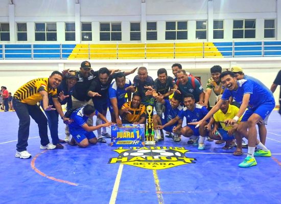 UPP Tobelo Juarai Ekshibisi Futsal Halmahera Utara