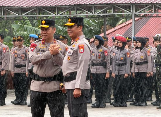 Pisah Sambut Kapolda Maluku Utara dari Waris Agono ke Arif Budiman