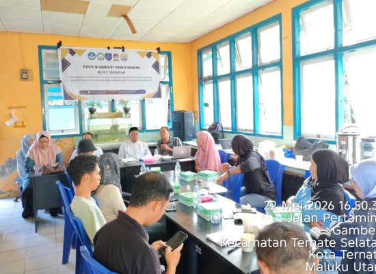 Dosen Unkhair Gelar FGD Hasil Riset Terapan di Balai Benih Ikan Kota Ternate