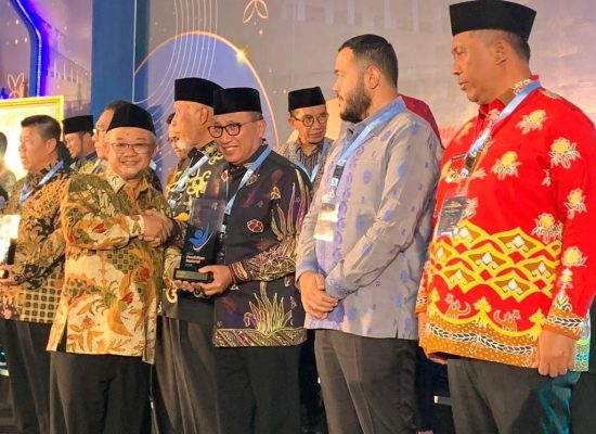 Pemkot Ternate Raih Penghargaan di Malam Tasyakuran Hardiknas 2026 Kategori Validitas Data Terbaik