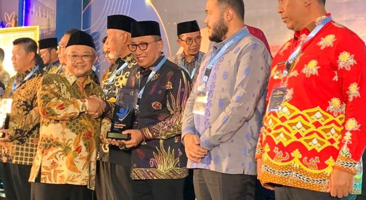 Pemkot Ternate Raih Penghargaan di Malam Tasyakuran Hardiknas 2026 Kategori Validitas Data Terbaik
