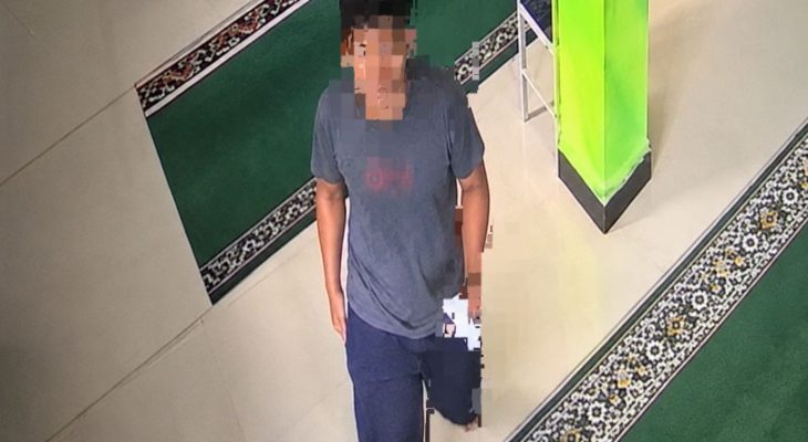 Polisi Buru Pelaku Pencuri Isi Kotak Amal di Masjid Nurul Yakin Tabona