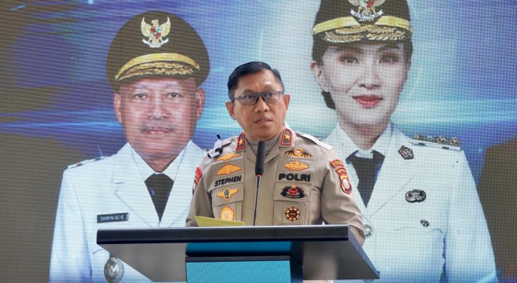 Launching Kontrak Jalan Lapen dan 1.200 RTLH di Payahe, Wakapolda Malut Tegaskan Pendampingan Pembangunan Nasional