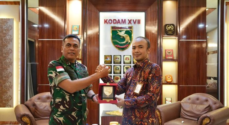 PLN UIP MPA Perkuat Sinergi Strategis dengan Kodam XVII/Cenderawasih Dukung Pengamanan Infrastruktur Ketenagalistrikan