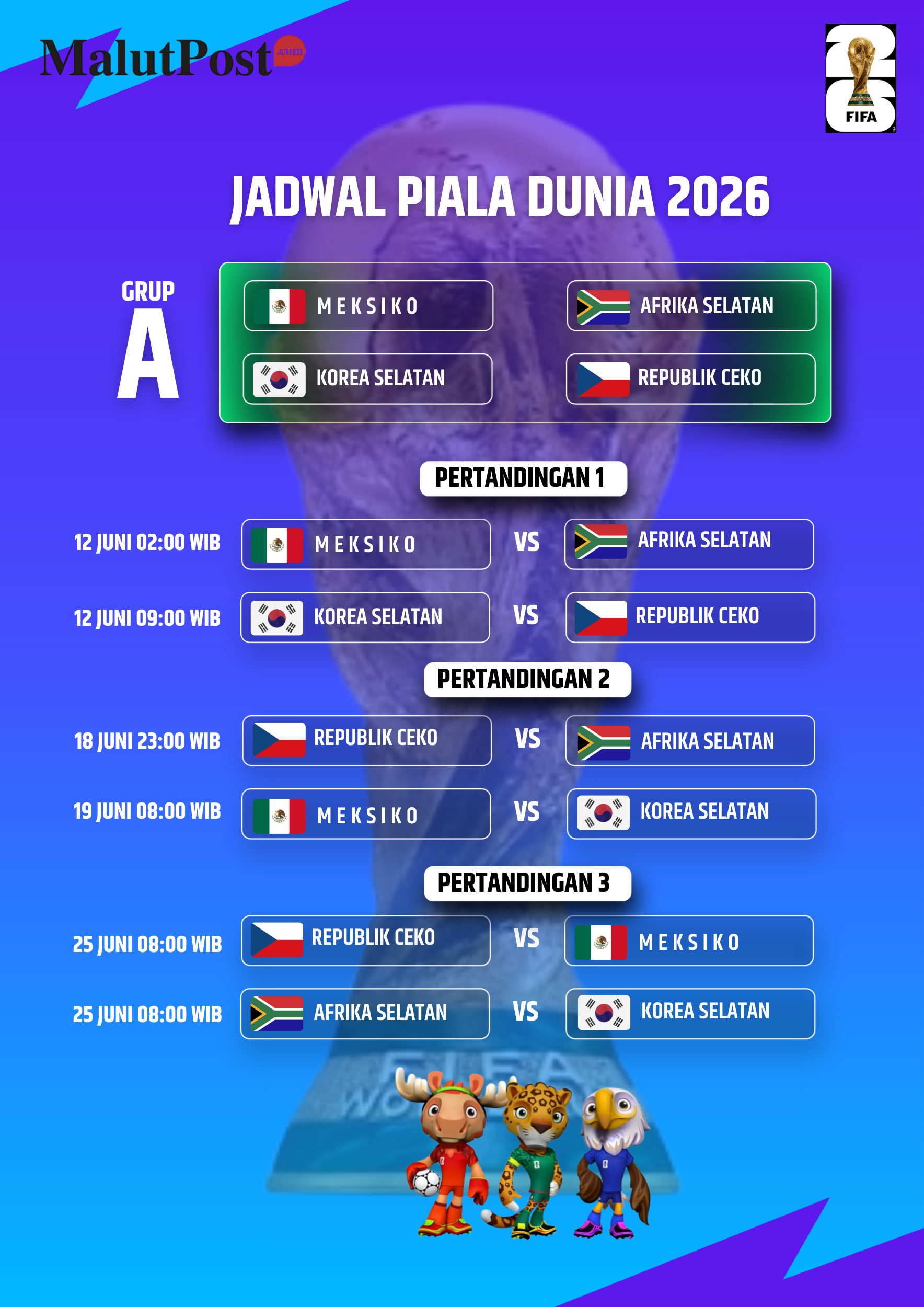 Jadwal Piala Dunia 2026
