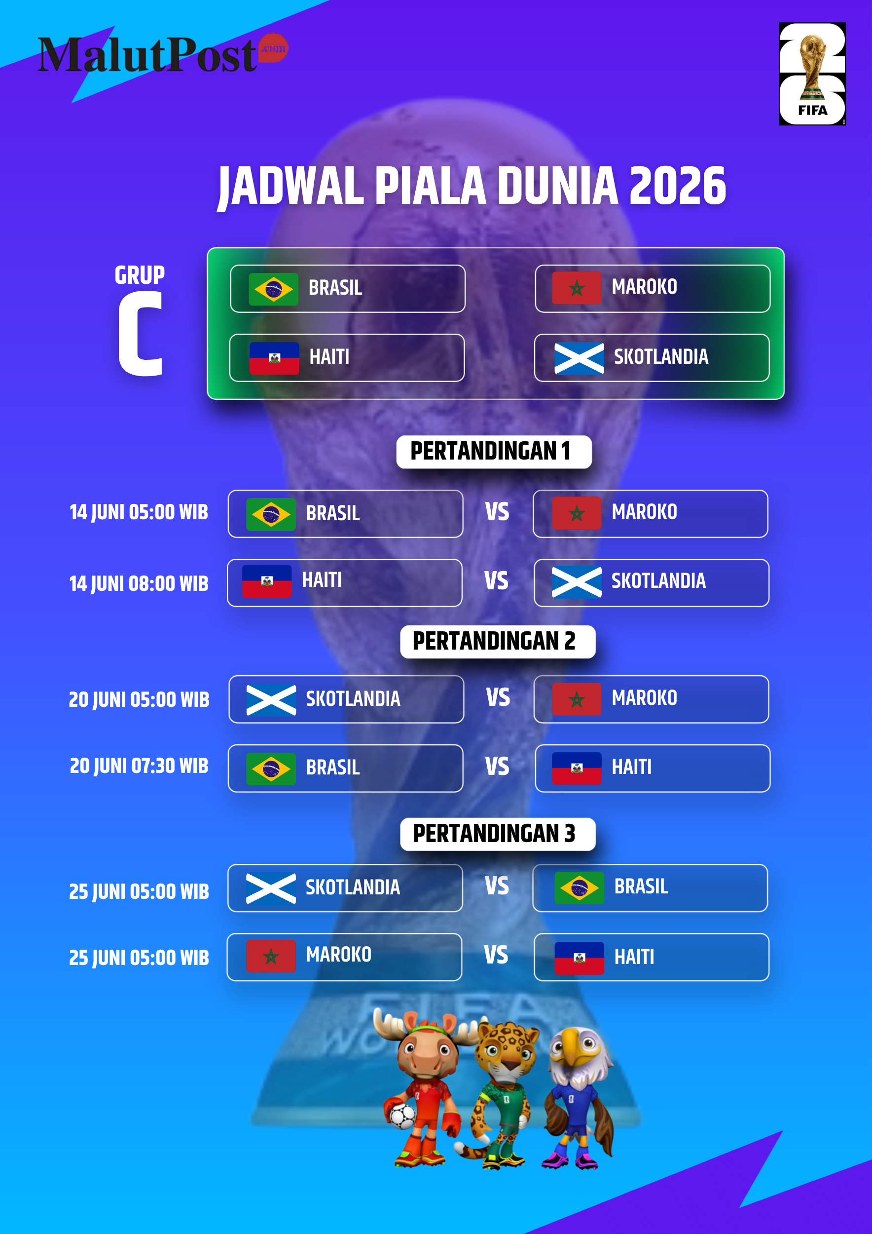 Jadwal Piala Dunia 2026