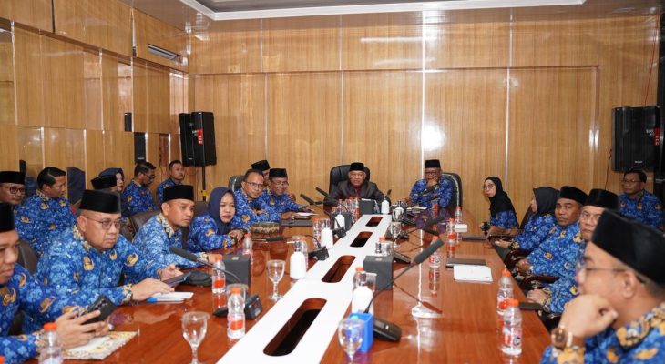 Wagub-Sekprov Genjot Kinerja OPD, Serapan Anggaran dan LPPD Jadi Sorotan
