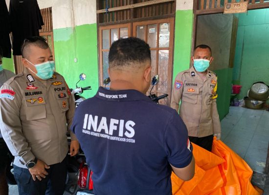 Pria 36 Tahun Ditemukan Meninggal Dunia di Kamar Kos, Kota Ternate