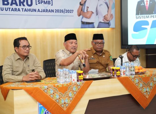Luncurkan SPMB 2026, Wagub Sarbin Tegaskan Tidak Ada Praktik Titip-Menitip