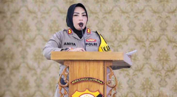 Tindak Lanjut Arahan Kapolda, Polres Ternate Rutin Patroli di Tempat Keramaian