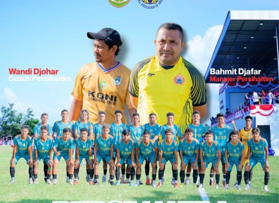 Persihaltim Bidik Emas di Porprov Malut, Wandi Djohar: Kami Datang untuk Juara