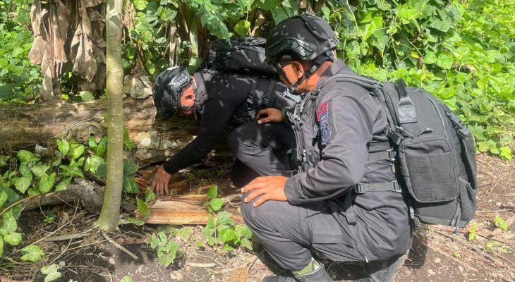 Petani Desa Cempaka Halmahera Barat Temukan Benda yang Diduga Granat