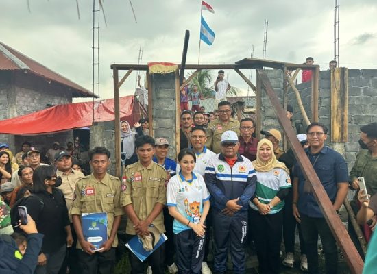 Dampingi Gubernur di Mamuya, Aksandri: RTLH Bukti Kehadiran Pemerintah