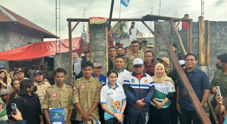Dampingi Gubernur di Mamuya, Aksandri: RTLH Bukti Kehadiran Pemerintah
