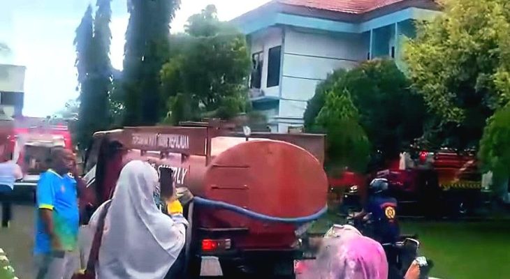 Kantor Dinkes Malut Terbakar, Diduga Akibat Korsleting