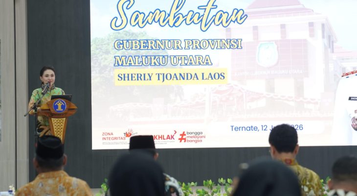 Hadiri Peresmian Kantor Kanwil Kemenkum, Sherly Suarakan tentang Regulasi Tanah Adat