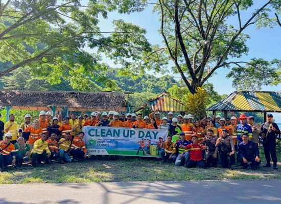 PT NHM Bersih-bersih di Tanjung Barnabas