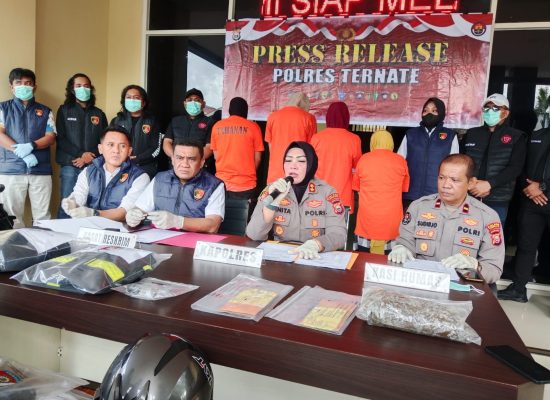 Aborsi, Biang dan Sepasang Kekasih di Kota Ternate Ditangkap Polisi