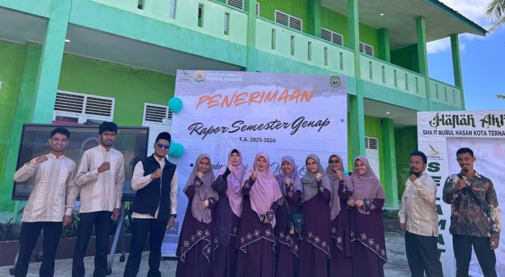 SMA IT Nurul Hasan Gelar Penerimaan Rapor dan Murid Awards 2025-2026