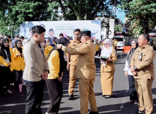 Pemkot Ternate Terima Mahasiswa KKN Unkhair dan UGM 