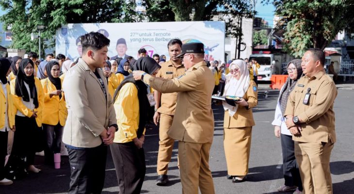 Pemkot Ternate Terima Mahasiswa KKN Unkhair dan UGM 