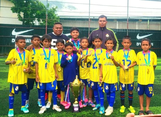 Tunas Gamalama Ternate U-10 Siap Berlaga di Piala Dunia Anak Indonesia 2026