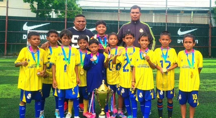 Tunas Gamalama Ternate U-10 Siap Berlaga di Piala Dunia Anak Indonesia 2026