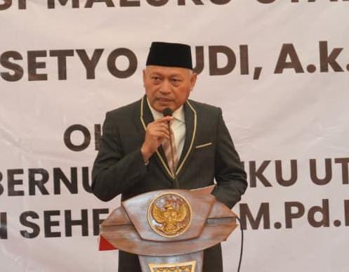 Kukuhkan Kepala BPKP Malut, Wagub Sarbin Soroti Maraknya Penyimpangan Anggaran
