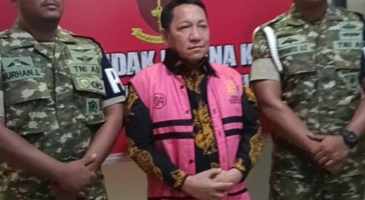 Aliong Mus Ditahan Kejati soal Kasus Dugaan Korupsi Pembangunan Istana Daerah