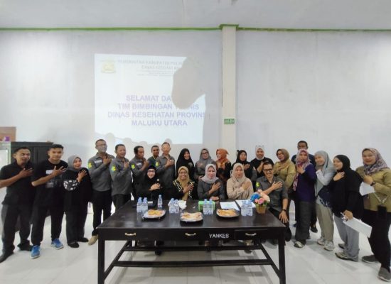Dinkes Provinsi Maluku Utara Gelar Bimtek di Taliabu
