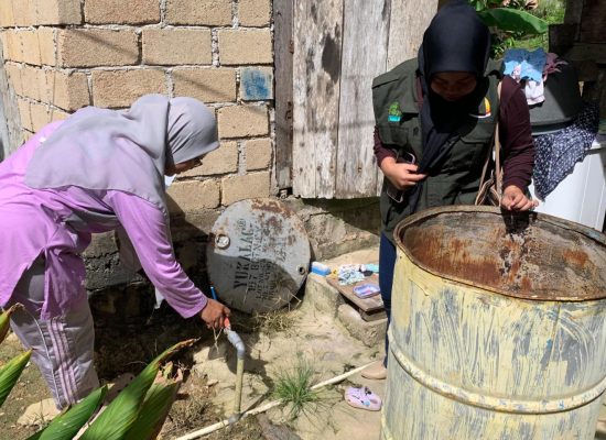 Dinas Kesehatan Taliabu Verifikasi Open Defecation Free di Desa Nunu