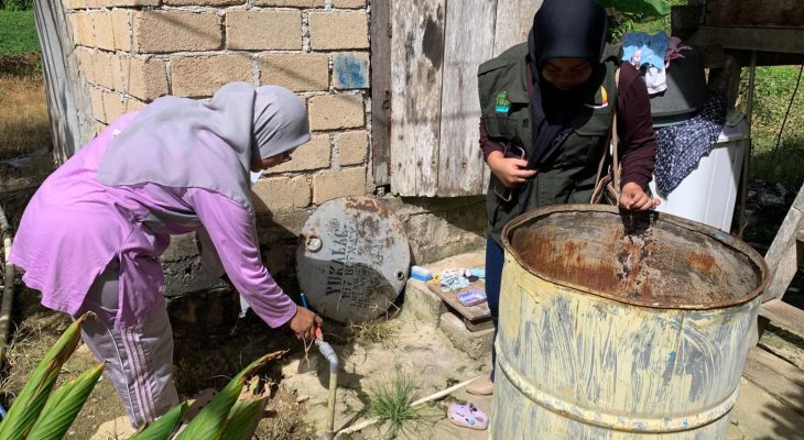 Dinas Kesehatan Taliabu Verifikasi Open Defecation Free di Desa Nunu