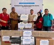 PLN UIP MPA Perkuat Transformasi Pendidikan Melalui Peningkatan Infrastruktur Digital SMA PGRI 2 Kairatu