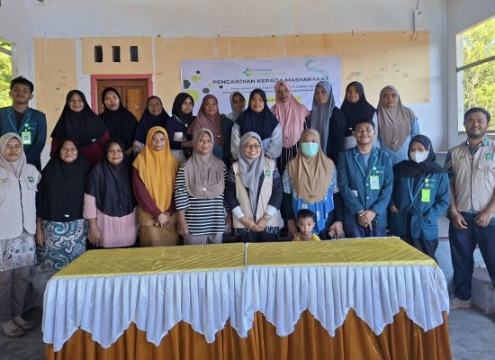 Pengabdian Masyarakat : Optimalkan Kesehatan Melalui Inovasi Filtrasi Sabut Kelapa bagi Pengrajin Sagu