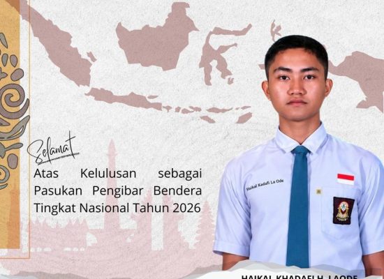 Haikal Kadafi La Ode dari Kota Ternate Lolos Seleksi Paskibraka Nasional Tahun 2026