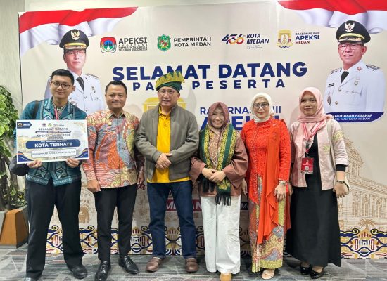 Wali Kota Ternate Hadiri Rakernas APEKSI 2026